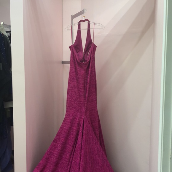 Nwt Jovani Pink Sparkle Dress 